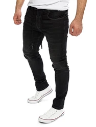 Yazubi Herren Jogger Erik Jeans Schwarz