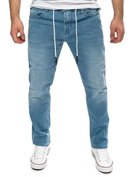 Yazubi Herren Jogger Erik Jeans Hellblau/Blau