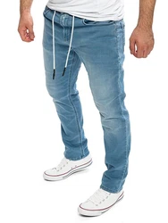 Yazubi Herren Jogger Erik Jeans Hellblau/Blau