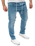 Yazubi Herren Jogger Erik Jeans Hellblau/Blau