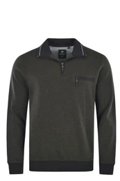 Sweatshirt 26222 in Pfauenaugeoptik