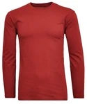 RAGMAN Langarmshirt Rot/Dunkelrot