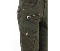 Cipo & Baxx Cargohose Herren Cargo Jeans Hose Khaki/Dunkelgrün/Grün