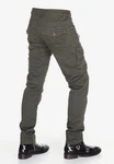 Cipo & Baxx Cargohose Herren Cargo Jeans Hose Khaki/Dunkelgrün/Grün
