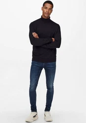 Only & Sons Pullover Wyler Schwarz