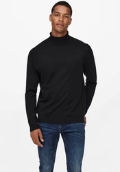 Only & Sons Pullover Wyler Schwarz