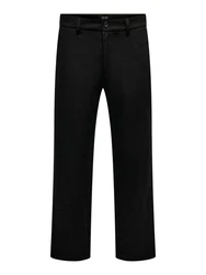 ONLY & SONS Chinohose Edge Schwarz/Beige