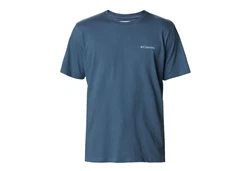 Columbia Kurzarmshirt Rockaway River Back Graphic T-Shirt mit Rundhalsausschnitt Hellblau/Blau/Dunkelblau