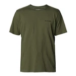 Columbia Kurzarmshirt Rockaway River Back Graphic T-Shirt mit Rundhalsausschnitt Dunkelgrün/Khaki