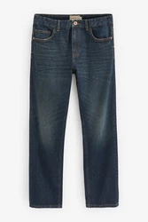 Next Relax-fit-Jeans Authentische Relaxed Fit Jeans Dunkelblau/Hellblau/Blau