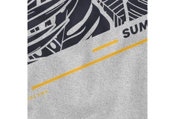 Neverless Tanktop Herren Paradise Unlimited Motiv Grau/Hellgrau/Braun/Orange