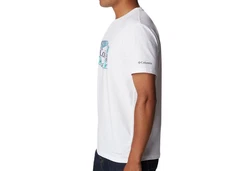 Columbia Kurzarmshirt Sun Trek Short Sleeve Graphic Tee Hellblau