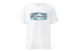 Columbia Kurzarmshirt Sun Trek Short Sleeve Graphic Tee Hellblau