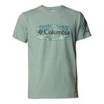 Columbia Kurzarmshirt Sun Trek Short Sleeve Graphic Tee Hellblau/Türkis
