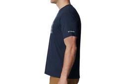 Columbia Kurzarmshirt Sun Trek Short Sleeve Graphic Tee Dunkelblau/Hellblau/Blau