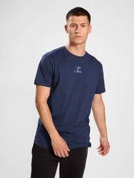 hummel T-Shirt Sport T-Shirt Kurzarm Funktionsshirt Jersey (5788) Blau