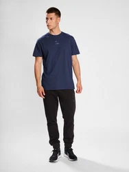 hummel T-Shirt Sport T-Shirt Kurzarm Funktionsshirt Jersey (5788) Blau