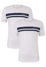 T-Shirt 2-er Set Basic T-Shirts (2-tlg) 5552 in Wei-2