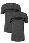 TOM TAILOR T-Shirt 2-er Set Basic T-Shirts (5552) Grau (5552)