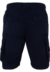 Urban Classics Herren Double Pocket Cargo Shorts Dunkelblau/Blau