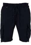 Urban Classics Herren Double Pocket Cargo Shorts Dunkelblau/Blau