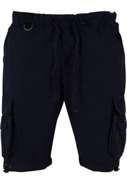 Stoffhose Herren Double Pocket Cargo Shorts (1-tlg)