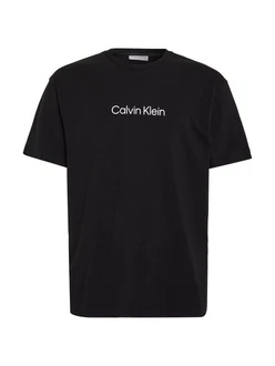 Calvin Klein T-Shirt 'Hero' Schwarz/Braun