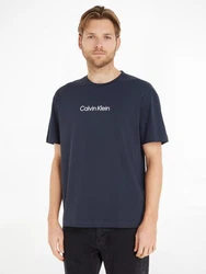 Calvin Klein T-Shirt 'Hero' nachtblau/weiß