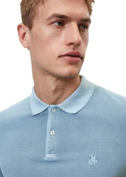 Marc O'Polo Shirt Poloshirt (OCS) Blau/Hellblau