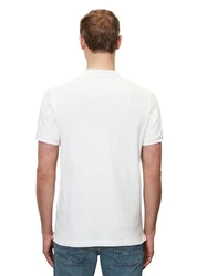 Marc O'Polo Shirt Poloshirt (OCS) Creme/Weiß