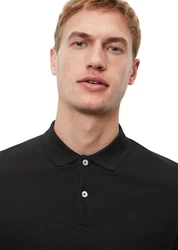 Marc O'Polo Shirt Poloshirt (OCS) Schwarz/Dunkelblau/Hellblau/Braun