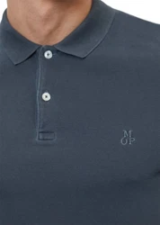 Marc O'Polo Shirt Poloshirt (OCS) Dunkelblau/Blau/Grau/Hellblau