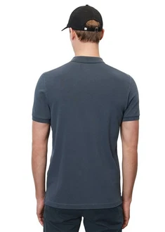 Marc O'Polo Shirt Poloshirt (OCS) Dunkelblau/Blau/Grau/Hellblau