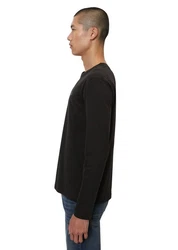 Marc O'Polo Langarmshirt Schwarz/Rot