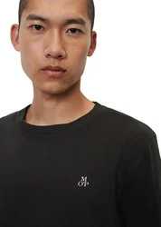 Marc O'Polo Langarmshirt Schwarz/Rot
