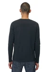 Marc O'Polo Langarmshirt Schwarz/Dunkelblau/Blau