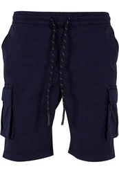 Urban Classics Herren Drawstring Cargo Shorts Dunkelblau