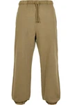 Urban Classics Stoffhose Overdyed Sweatpants Khaki/Dunkelgrün