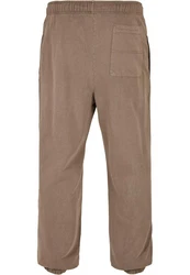 Urban Classics Stoffhose Overdyed Sweatpants Khaki/Beige/Braun/Grau