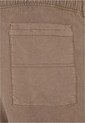 Urban Classics Stoffhose Overdyed Sweatpants Khaki/Beige/Braun/Grau