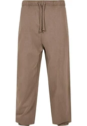 Urban Classics Stoffhose Overdyed Sweatpants Khaki/Beige/Braun/Grau
