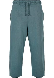 Urban Classics Stoffhose Overdyed Sweatpants taubenblau