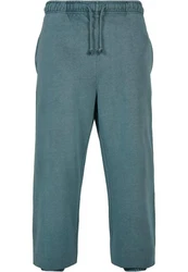 Urban Classics Stoffhose Overdyed Sweatpants taubenblau