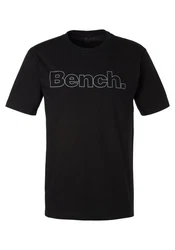 Bench. Loungewear T-Shirt mit Logoprint 