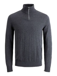 JACK & JONES Pullover 'JJEEmil' anthrazit