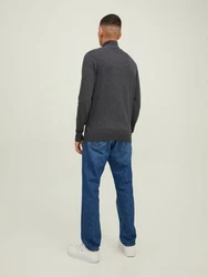 JACK & JONES Pullover 'JJEEmil' anthrazit