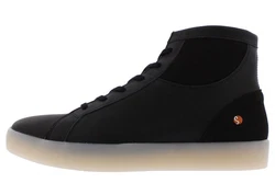 softinos Schnürstiefel Dunkelblau/Schwarz/Blau