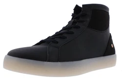 softinos Schnürstiefel Dunkelblau/Schwarz/Blau
