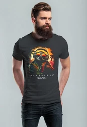 Neverless Print-Shirt Herren T-Shirt Musik DJ Chill Faultier Rosa/Braun/Rot/Gelb/Grau/Schwarz