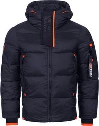 Geographical Norway Steppjacke Herren Winter Jacke Parka Outdoor Dunkelblau